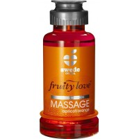 Swede Fruity Love: Värmande Massageolja Aprikos/Apelsin, 100 ml