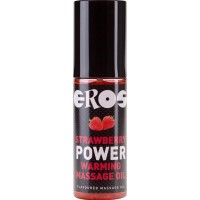 Eros Strawberry: Power Warming Massage Oil, 100 ml