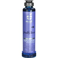 Swede Fruity Love: Värmande Massageolja Blåbär/Svartvinbär, 200 ml