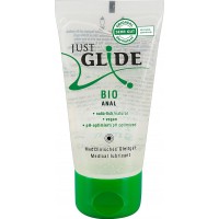 Just Glide Bio Anal: Vattenbaserat glidmedel, 50 ml
