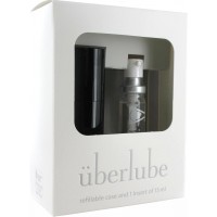 Überlube: Good-To-Go, Silicone Lubricant, 15 ml, svart