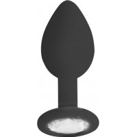 Diamond Butt Plug Black