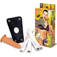 Lynx Harness with Latex Dildo