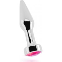 Rich Silver Plug Pink Sapphire
