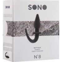 Sono Rubber Butt Plug No 8