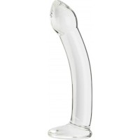 Sinful Curvy Genomskinlig Glasdildo