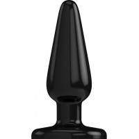 Bottom Line Rubber Butt Plug Large